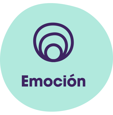 Redonda emoción texto